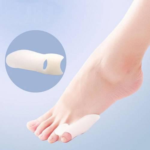 Silikon Makaralı Ayak Serçe Parmak Bunyon Kemik Koruyucu Yastık Ayak
